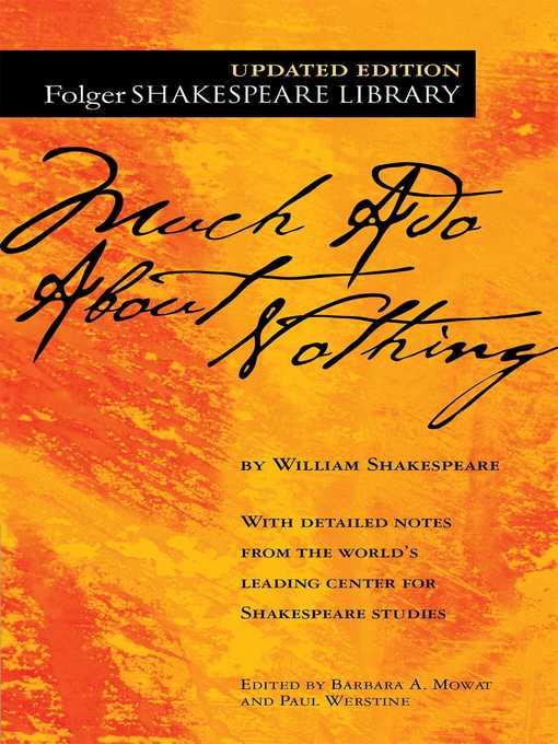 Title details for Much Ado About Nothing by William Shakespeare - Wait list